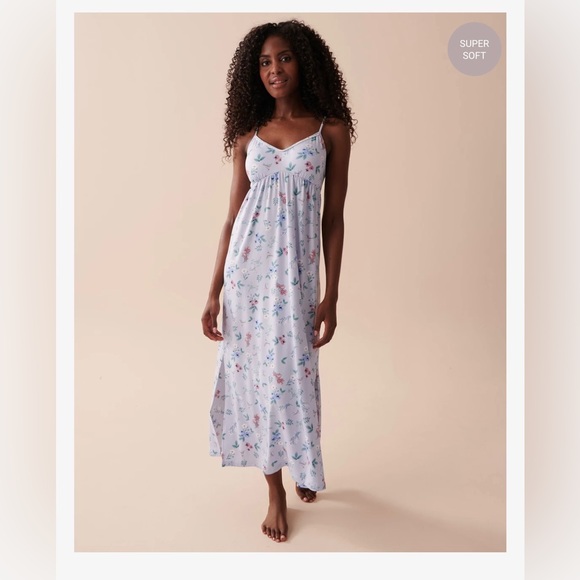 NTW La Vie en Rose Women's Floral Super Soft Long Nightie - Size: Small - Picture 3 of 10
